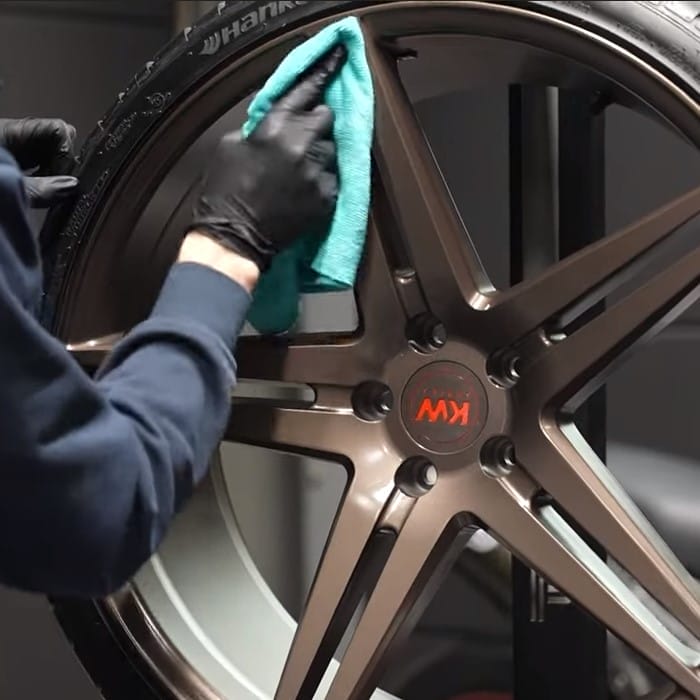 Aftørring af coating